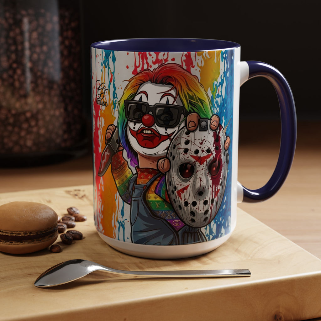Rainbow Slasher Color Drip Designer GT Soldier Edition | Accent Coffee Mug 11oz 15oz