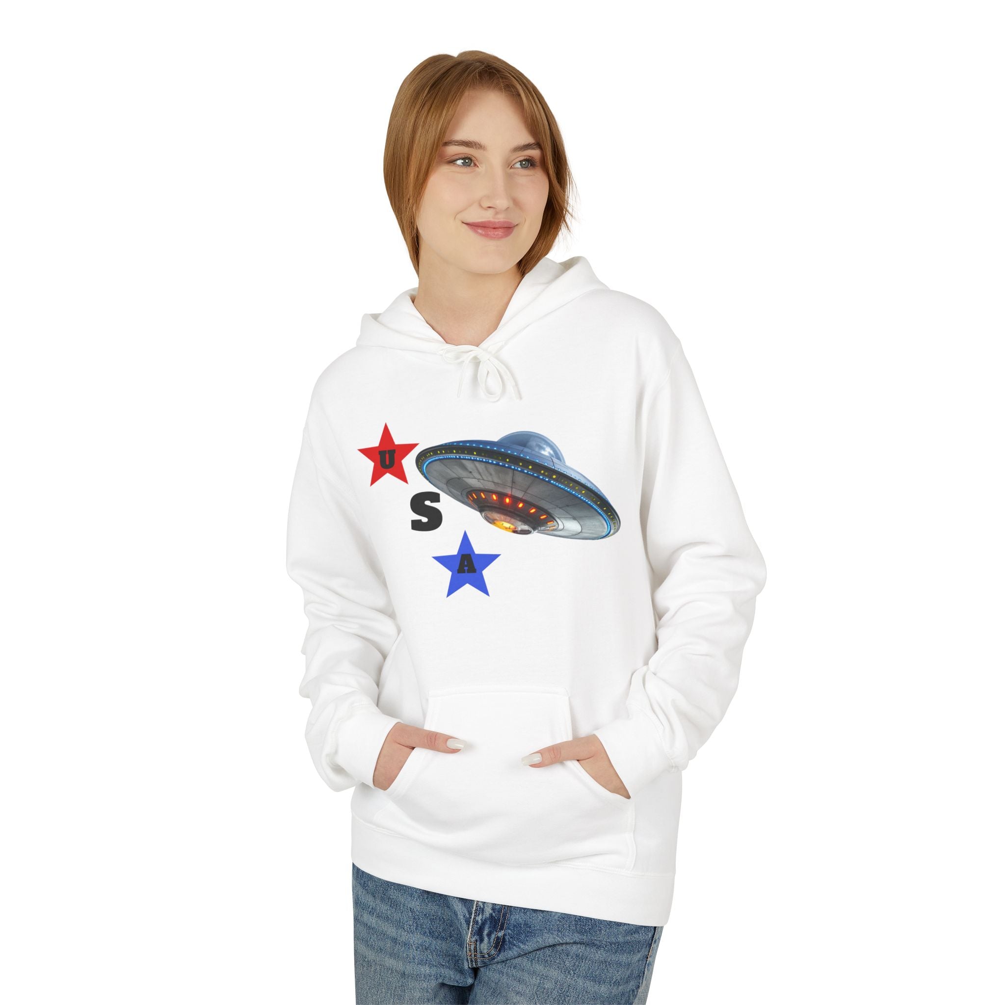 UFO Unisex Spaceship Hoodie