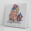 Dolly Parton Tribute Drawing Designer Canvas Wrap by GT Artland