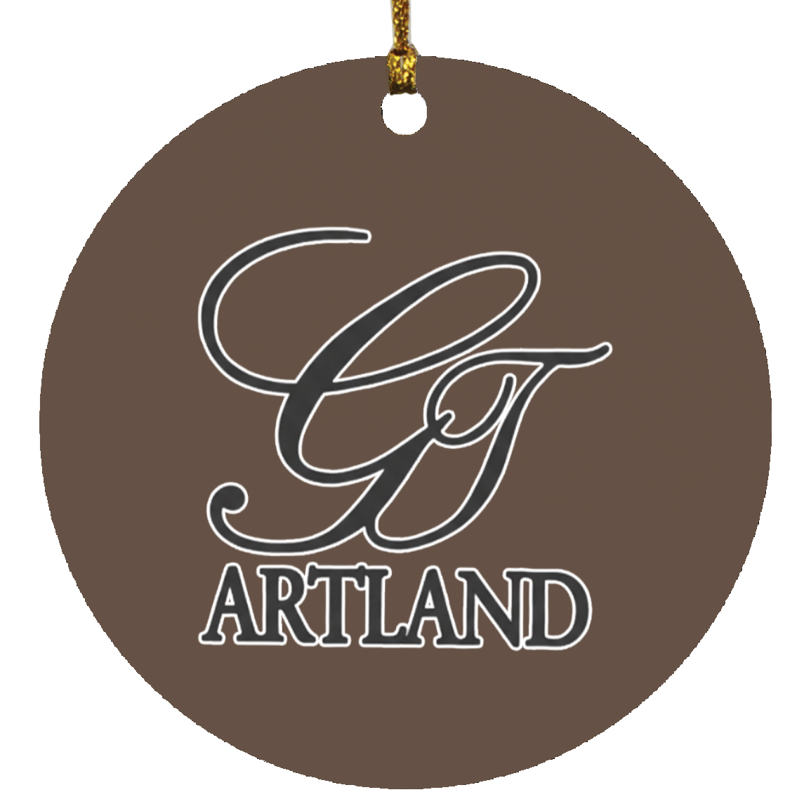 GT ARTLAND Forever SUBORNC Circle Ornament by GT Artland