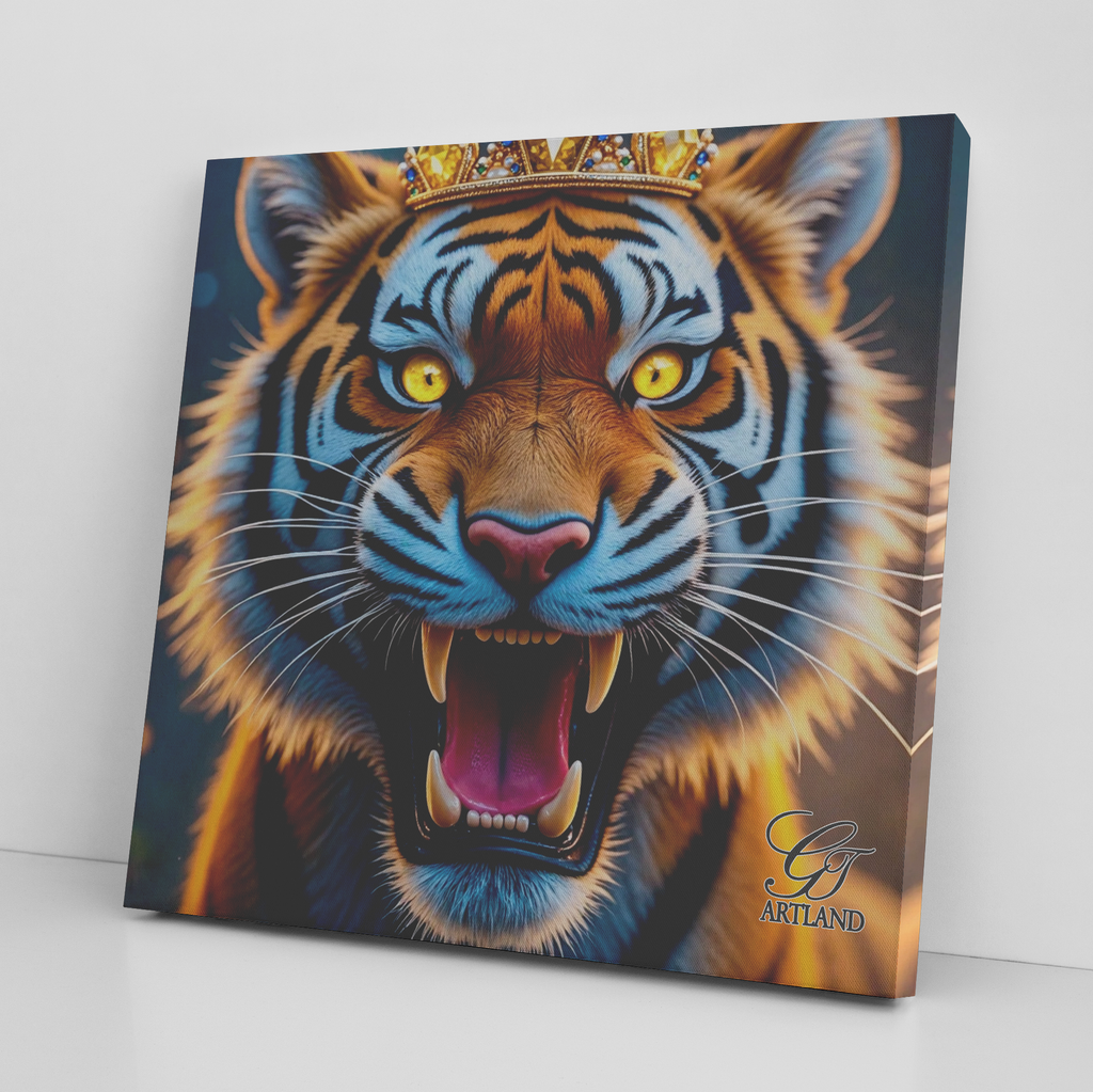 King Tiger GT Canvas Wrap by GT Artland