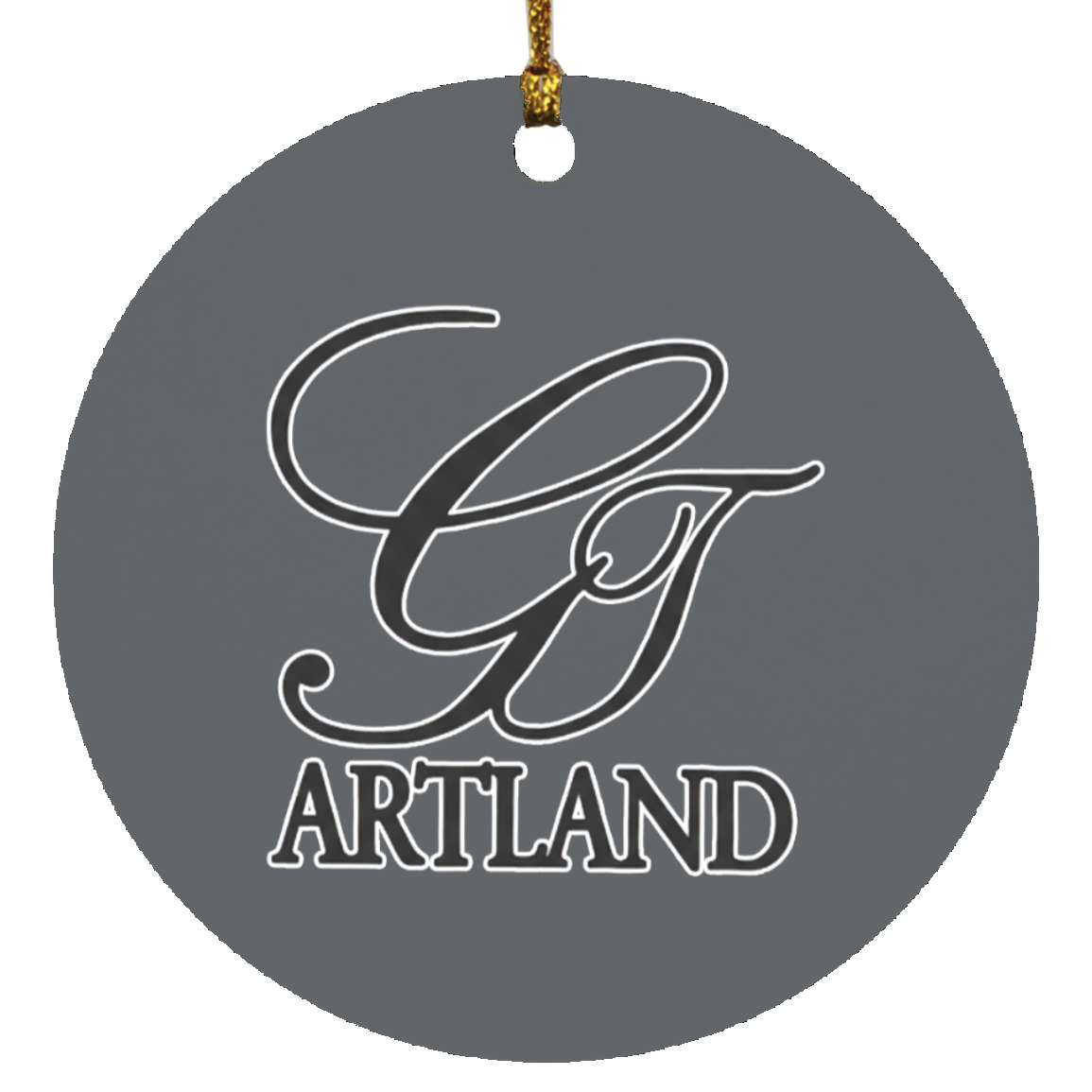 GT ARTLAND Forever SUBORNC Circle Ornament by GT Artland