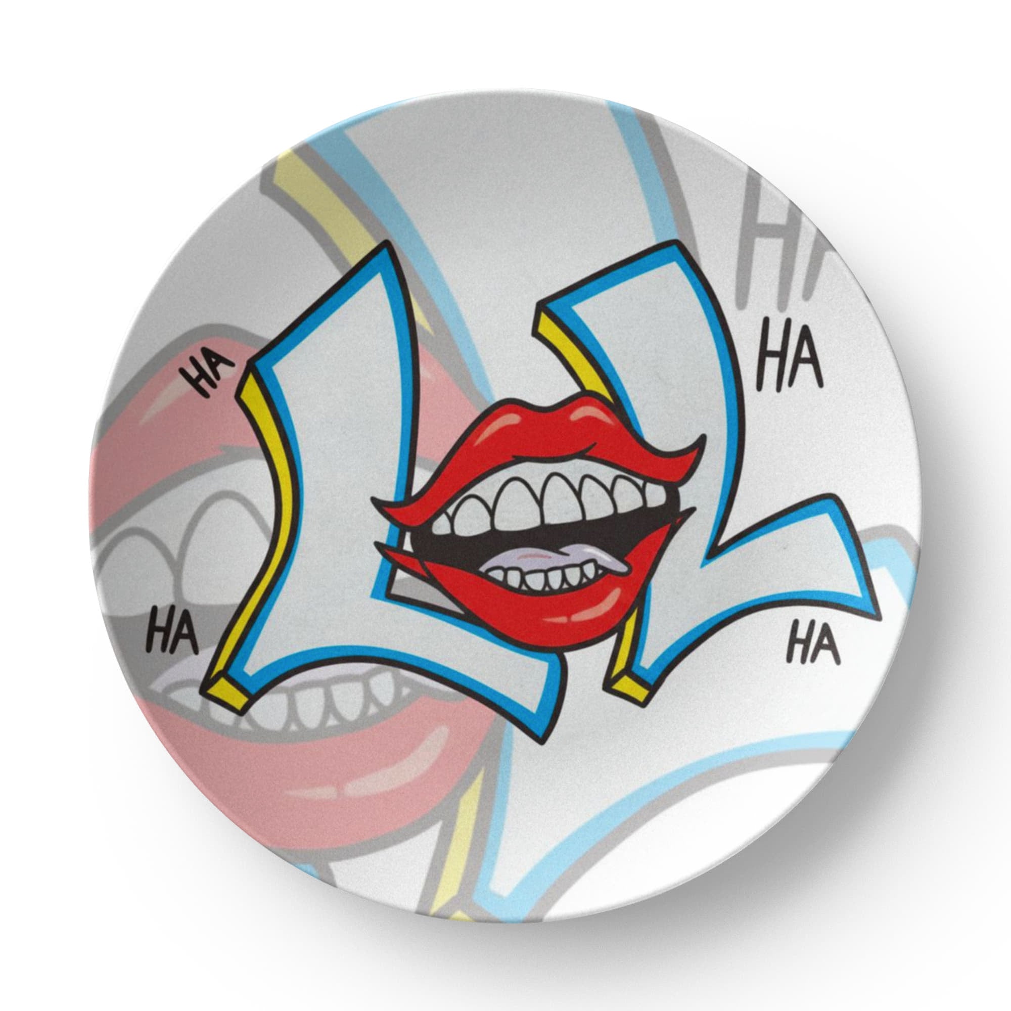 LOL HA HA Classic 10” Plate by GT Artland
