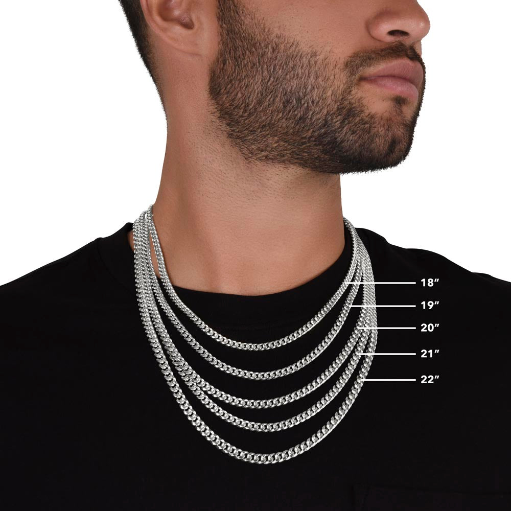 Designer Rainbow Lux Cuban Link Chain w/ Gold Option by GT Artland