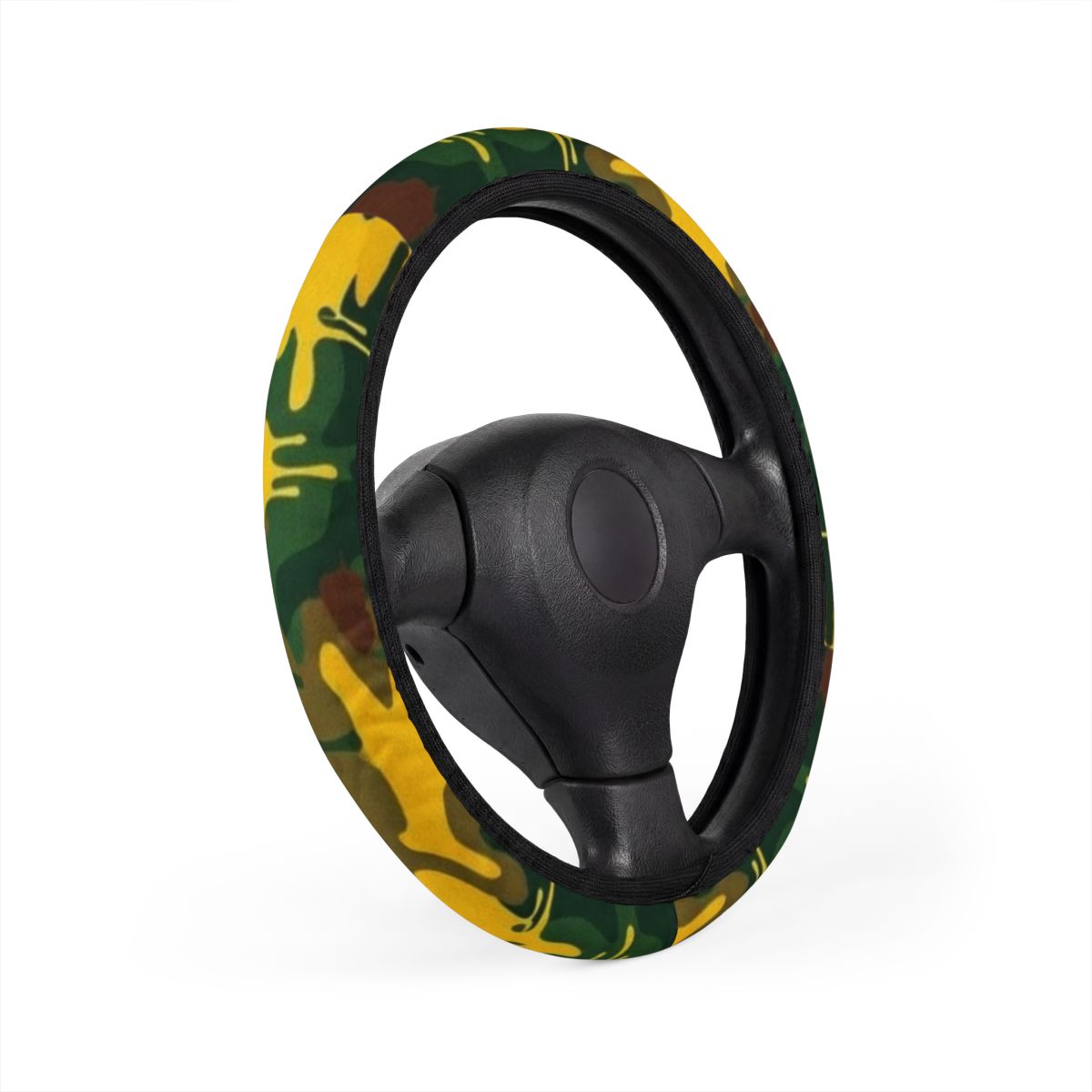 Autumn Forest Fatigue Army Drip Elite Designer Car Steering Wheel Cover by GT Artland