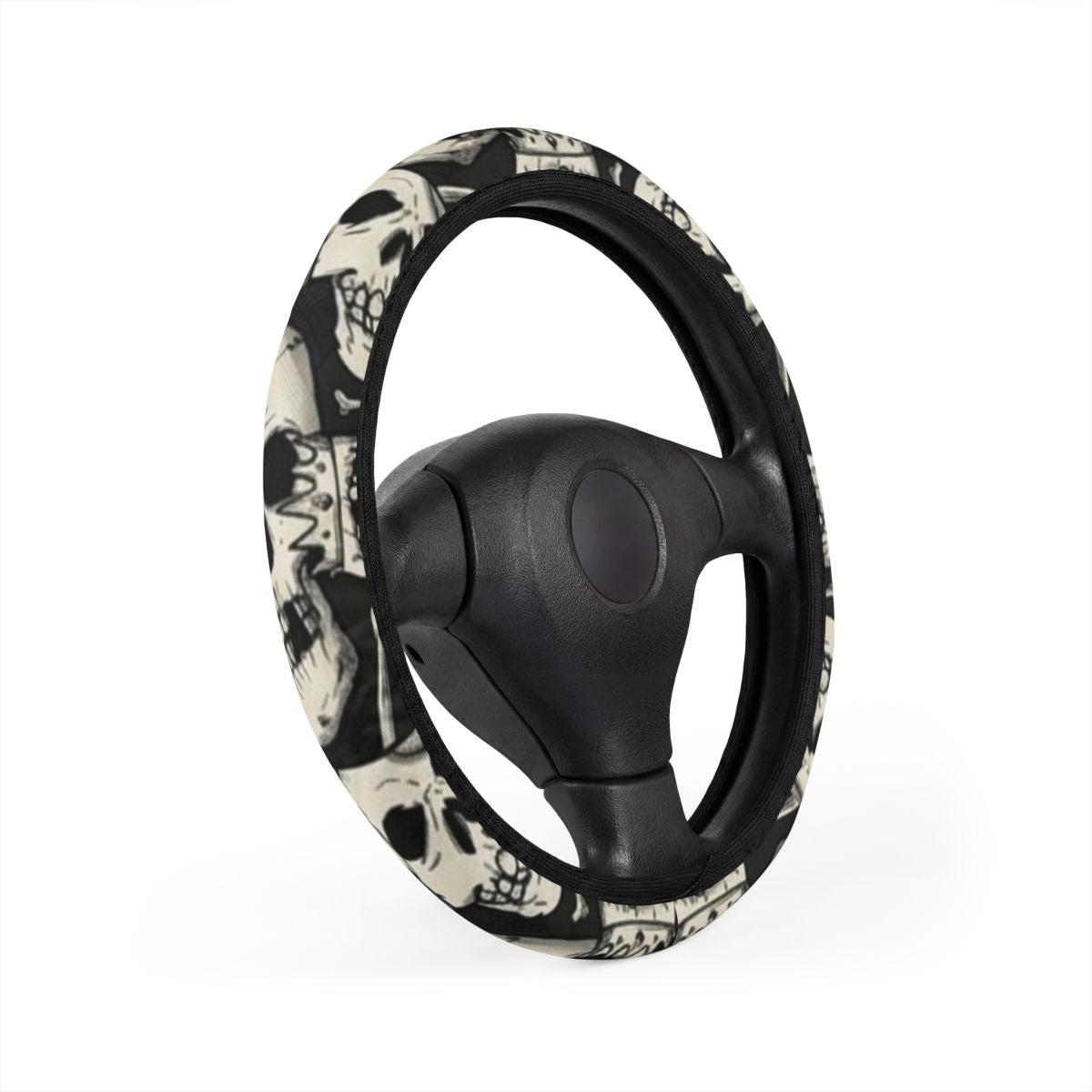 Skull N Bonez Elite Designer Car Steering Wheel Cover by GT Artland