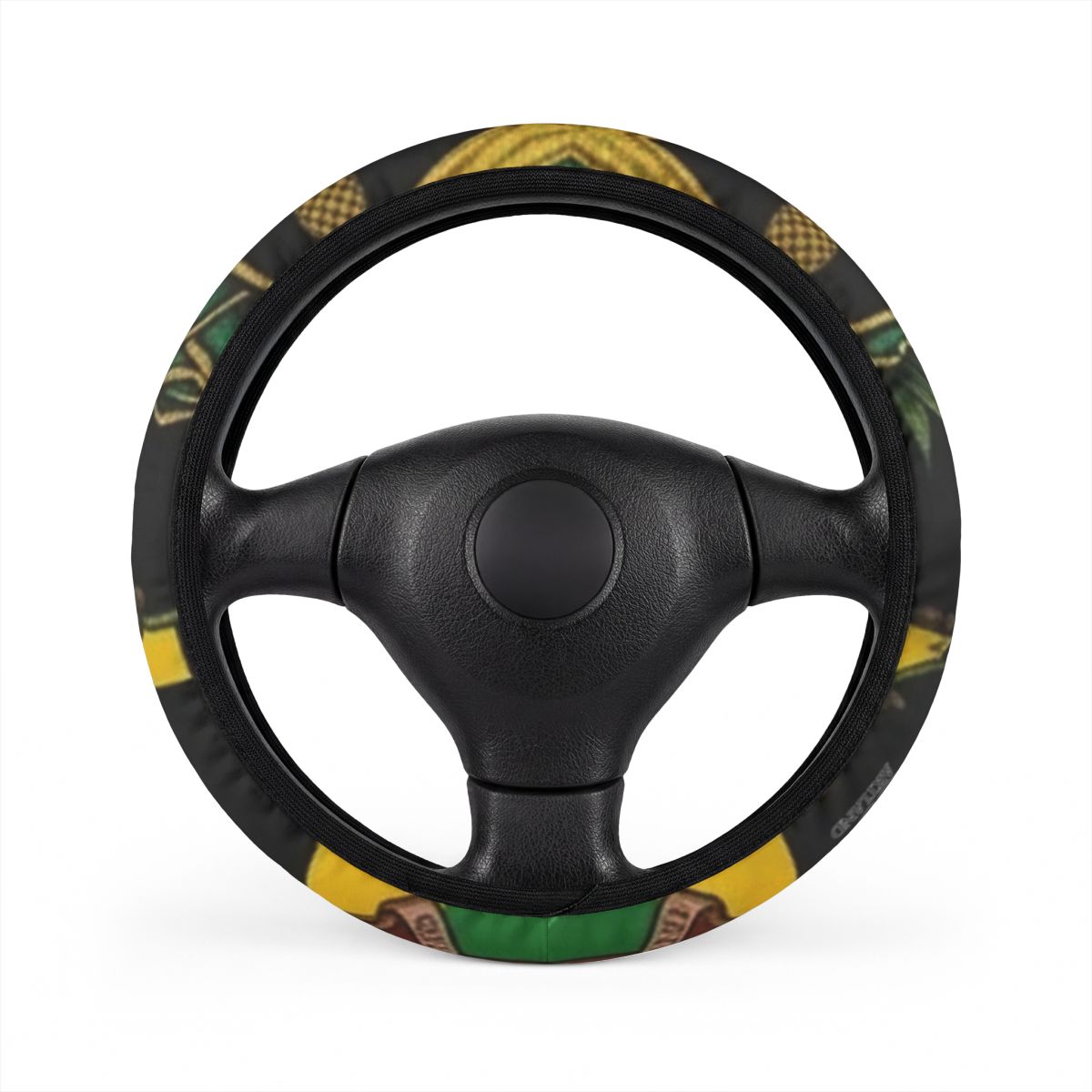 Rude Boy Rosta Mon Jamaican Designer Car Steering Wheel Cover by GT Artland