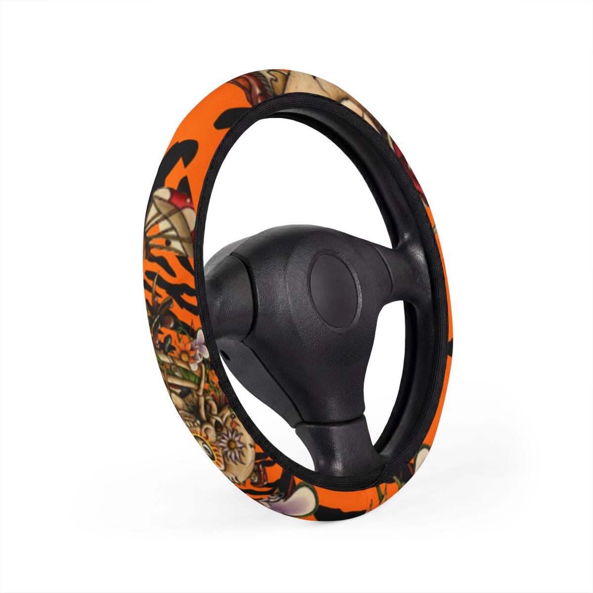 Tiger Twisted Fantasy Designer Car Steering Wheel Cover by GT Artland