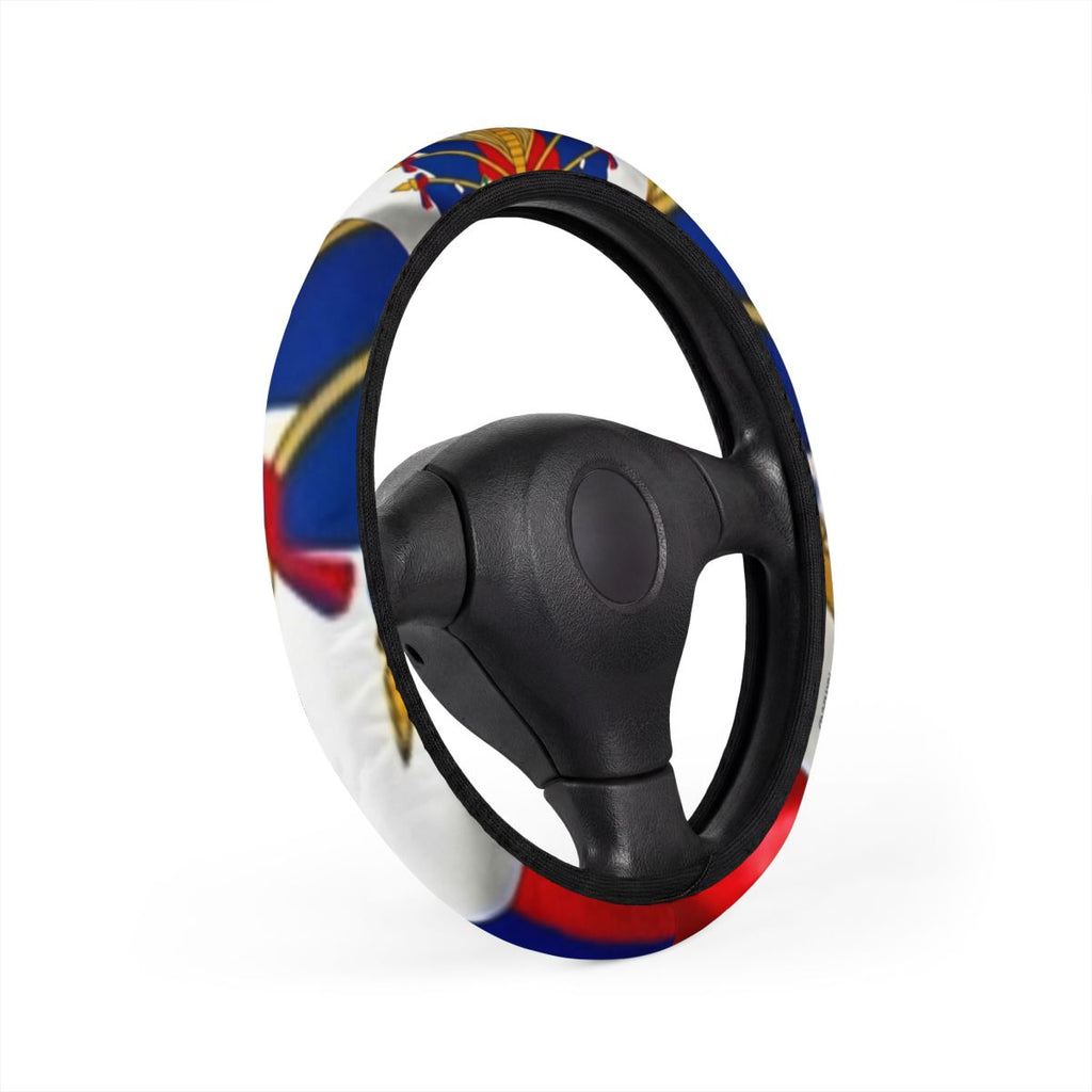 Haitian Swag "Haiti" Big Heritage Elite Designer Car Steering Wheel Cover by GT Artland