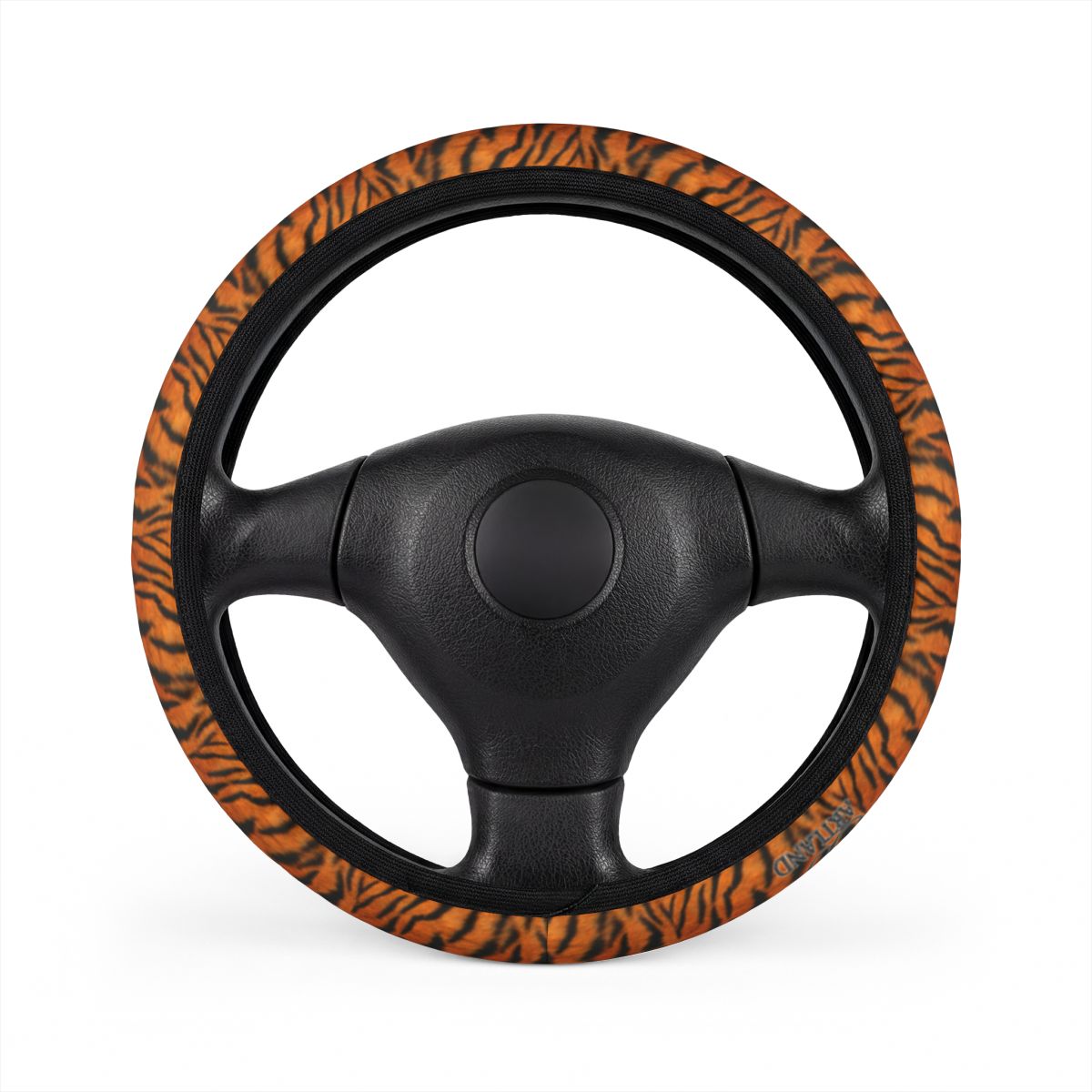 Fire Tiger Designer Faux Fur Car Steering Wheel Cover by GT Artland