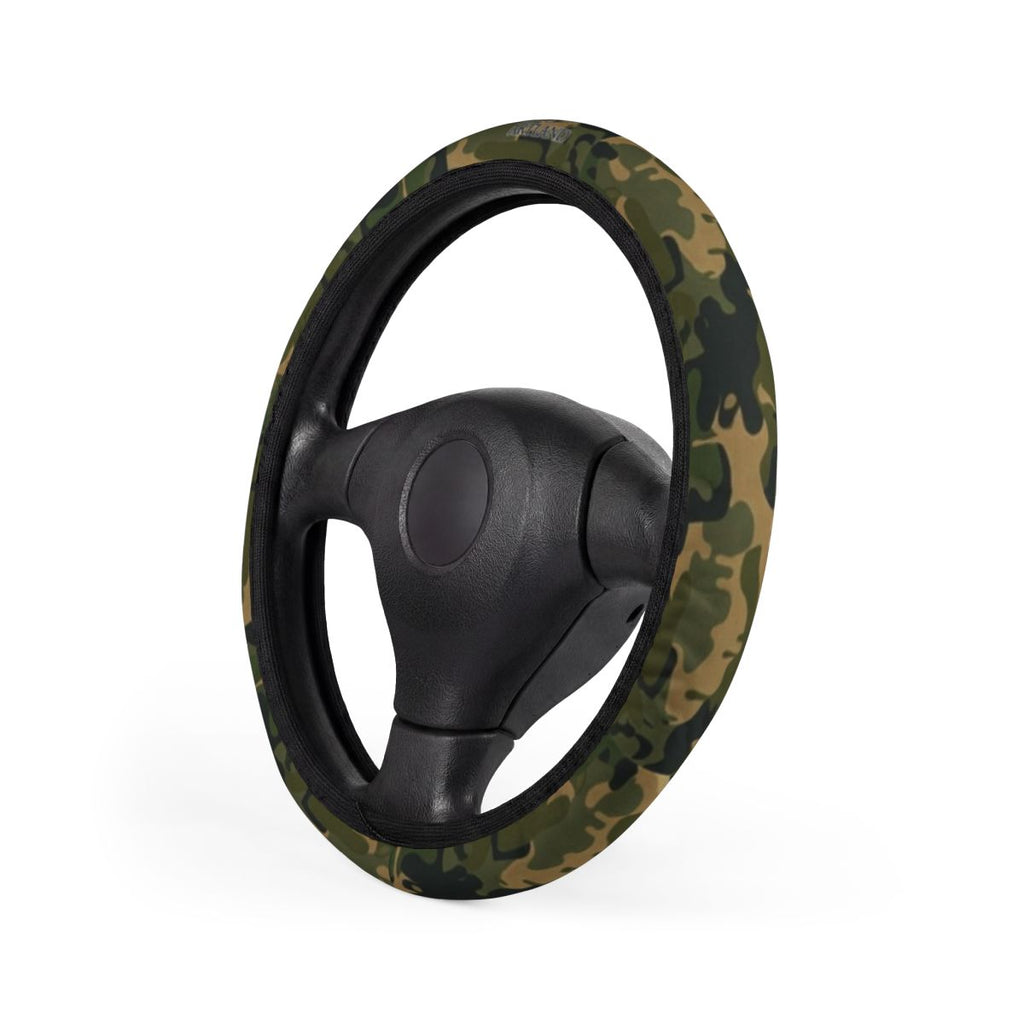 Army Military Drip Designer Drift Car Steering Wheel Cover by GT Artland