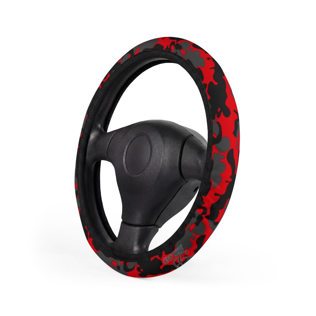 Dessert Storm Militant Red Drop Designer Car Steering Wheel Cover by GT Artland