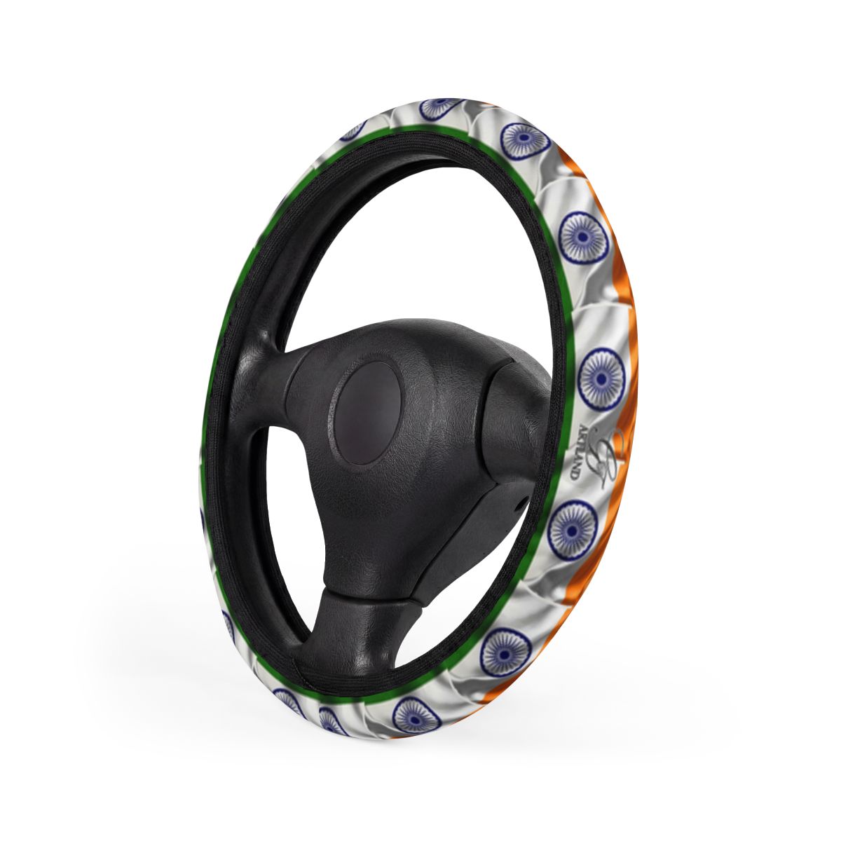 Indian Flag Drift Designer Car Steering Wheel Cover by GT Artland