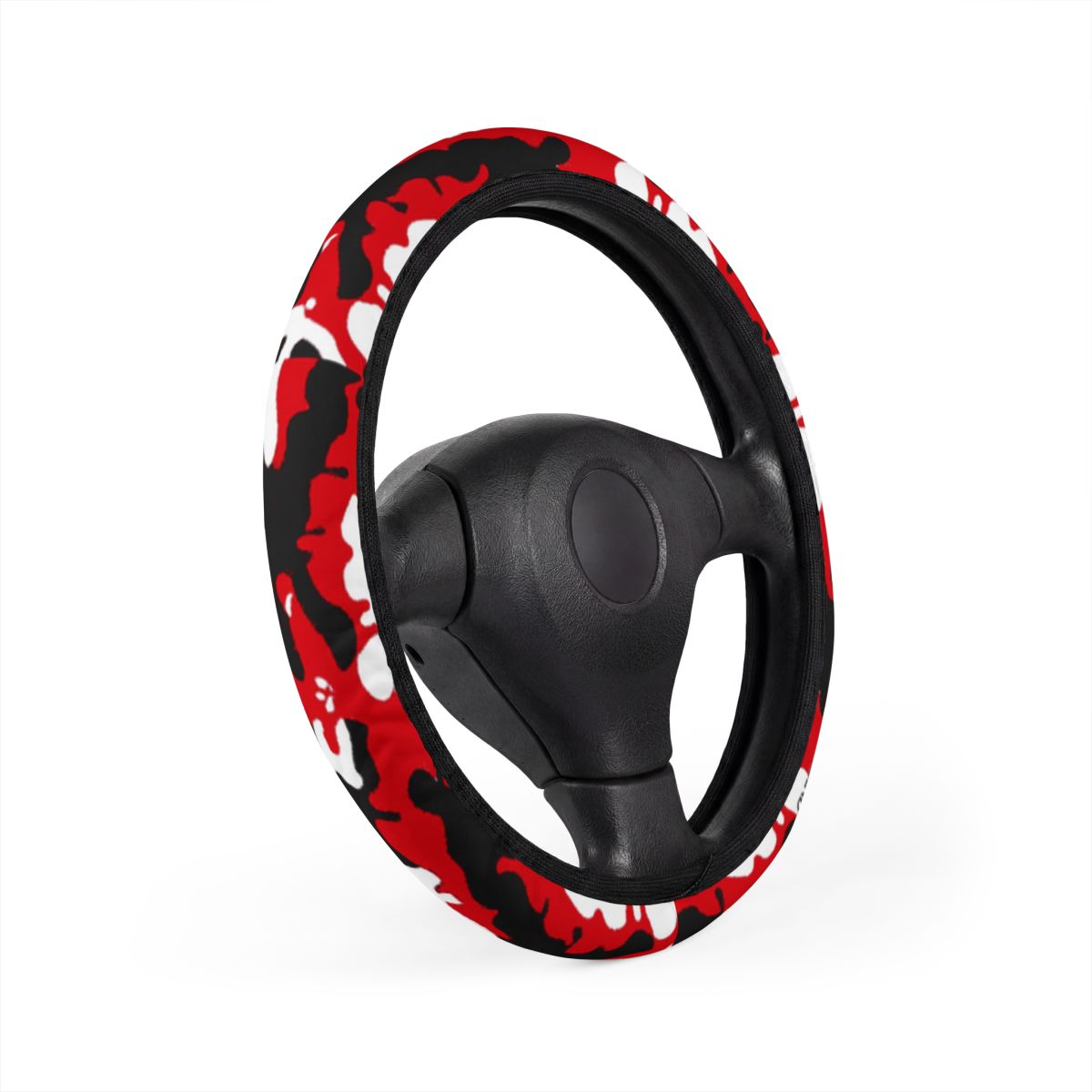 Bloody Mary Militant Fatigue Pattern Designer Car Steering Wheel Cover by GT Artland