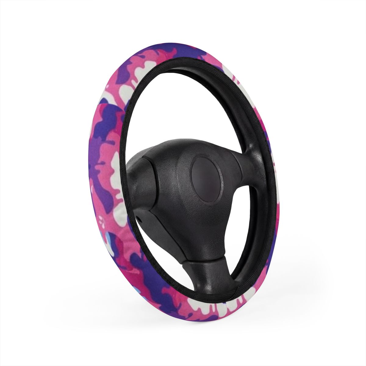 Passion Fruit Militant Army Drip Elite Designer Car Steering Wheel Cover by GT Artland