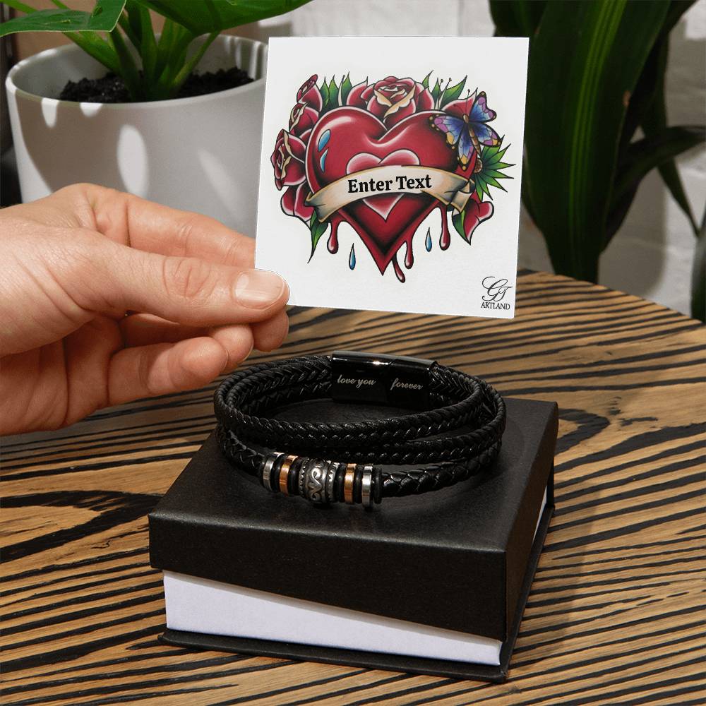 Love You Forever Bracelet by GT Artland ❤️