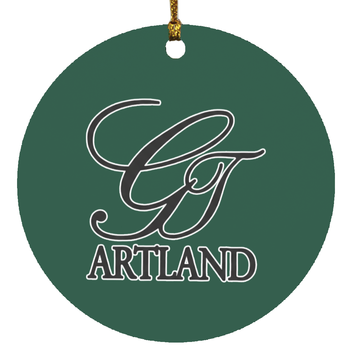 GT ARTLAND Forever SUBORNC Circle Ornament by GT Artland