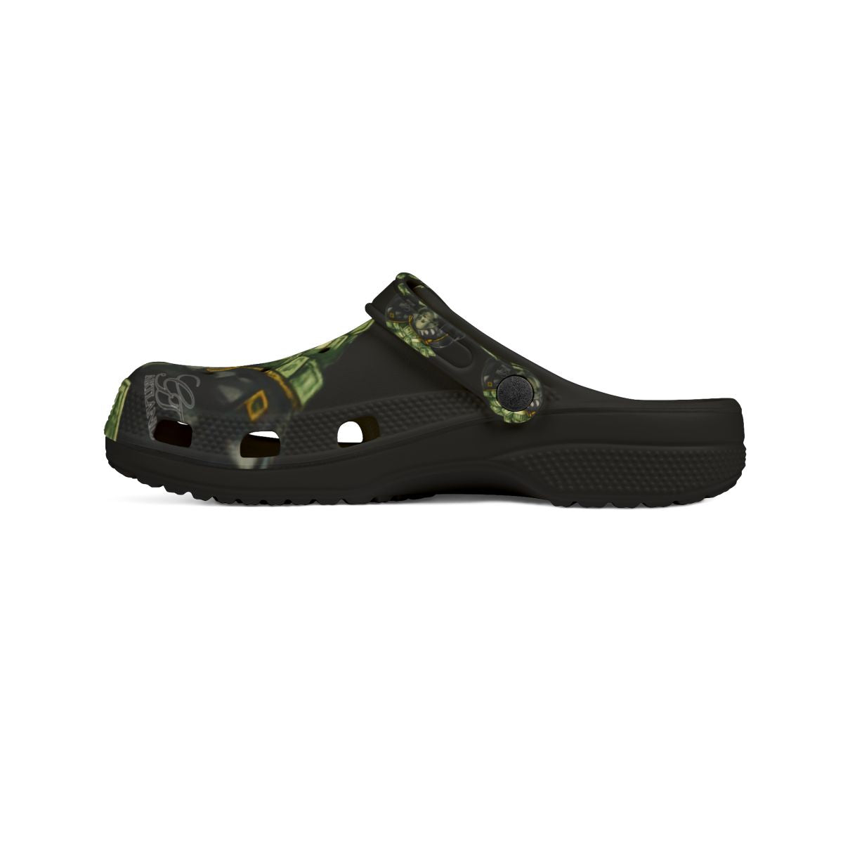 Big Money Bag Onyx Cash Banks EVA Foam Rubber Shoes by GT Artland