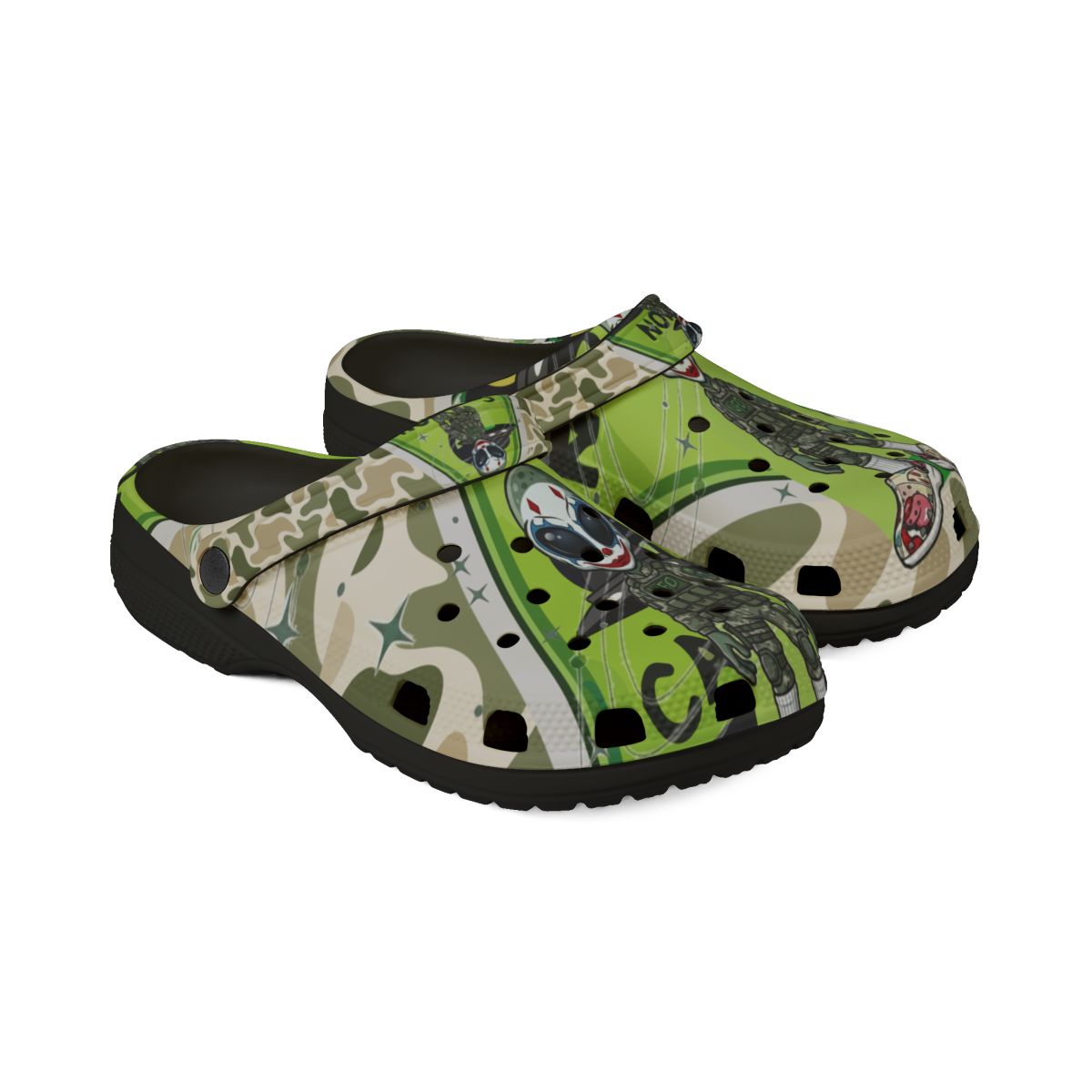 Military Action Designer UFO EVA Foam Rubber Shoes by GT Artland