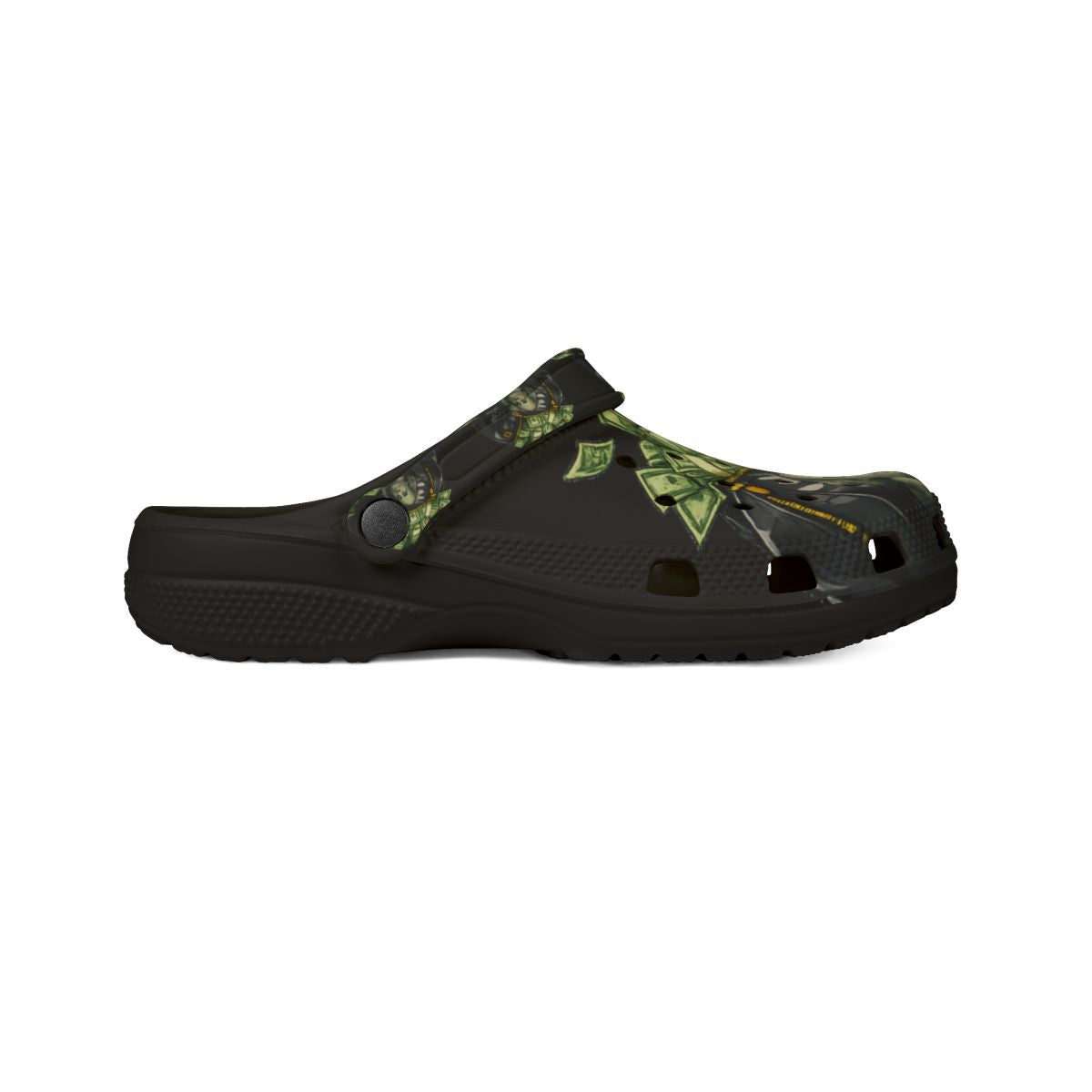 Big Money Bag Onyx Cash Banks EVA Foam Rubber Shoes by GT Artland