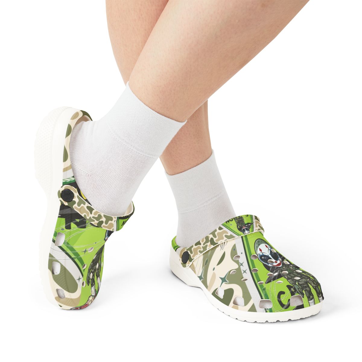 Military Action Designer UFO EVA Foam Rubber Shoes by GT Artland