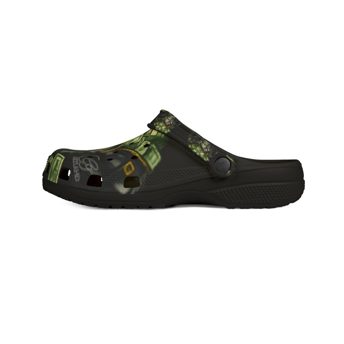 Big Money Bag Onyx Cash Banks EVA Foam Rubber Shoes by GT Artland
