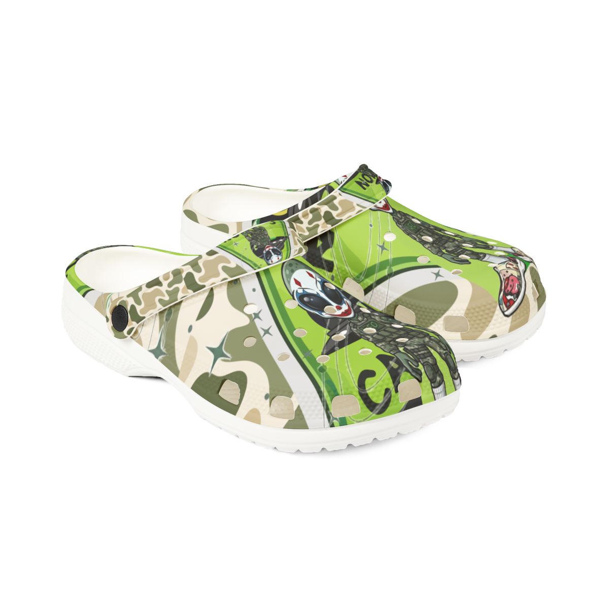 Military Action Designer UFO EVA Foam Rubber Shoes by GT Artland