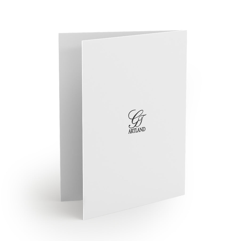 Happy Valentines Day Greeting Cards Brown Skin with Tattoos Erotic Sexy Model (8, 16, and 24 pcs) by GT Artland