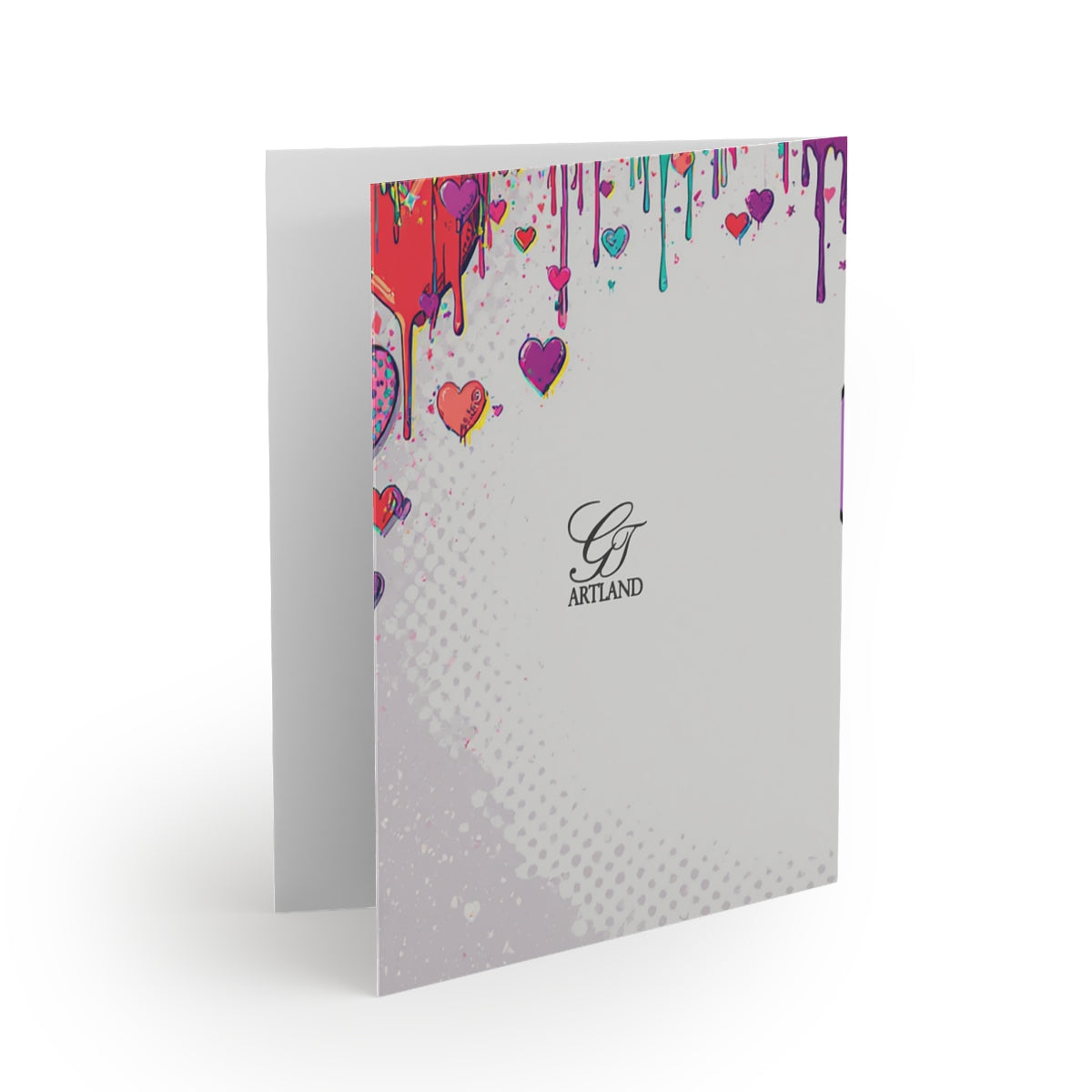 Love Dude Personalized Name Greeting Cards  (8, 16, and 24 pcs) by GT Artland