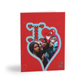 Personalized " I love ' Valentines Day Card (8, 16, and 24 pcs) by GT Artland