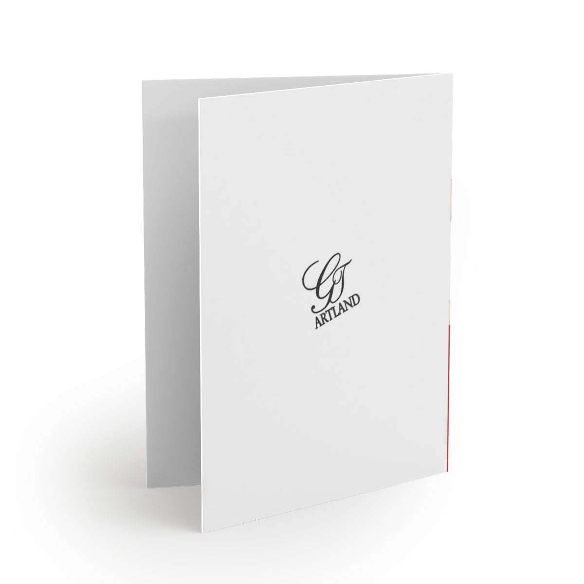 I Love You 3D TAG Manga Tag Love Heart Edition Greeting Cards  (8, 16, and 24 pcs) by GT Artland