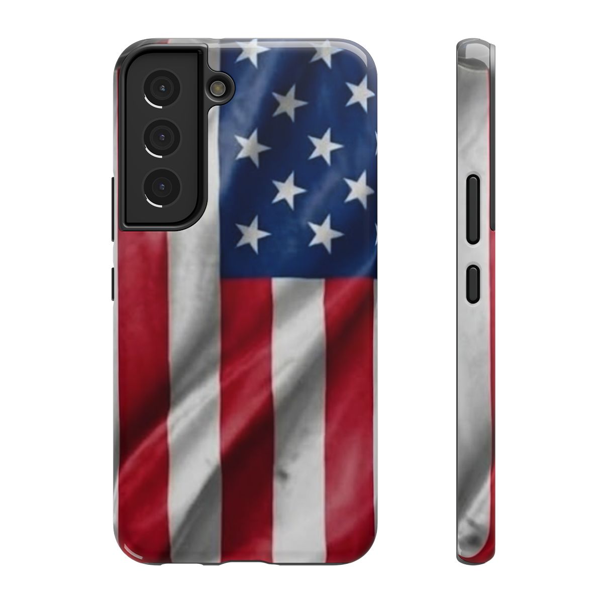 American Flag Designer Impact-Resistant Phone Case — Patriotic USA Protection by GT Artland