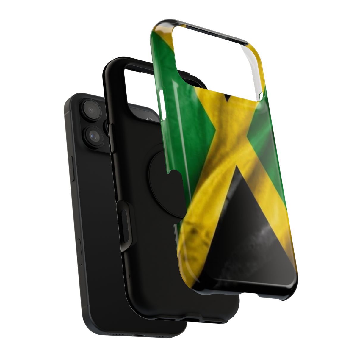 Jamaican Rude boy flag Impact-Resistant Phone Case by GT Artland