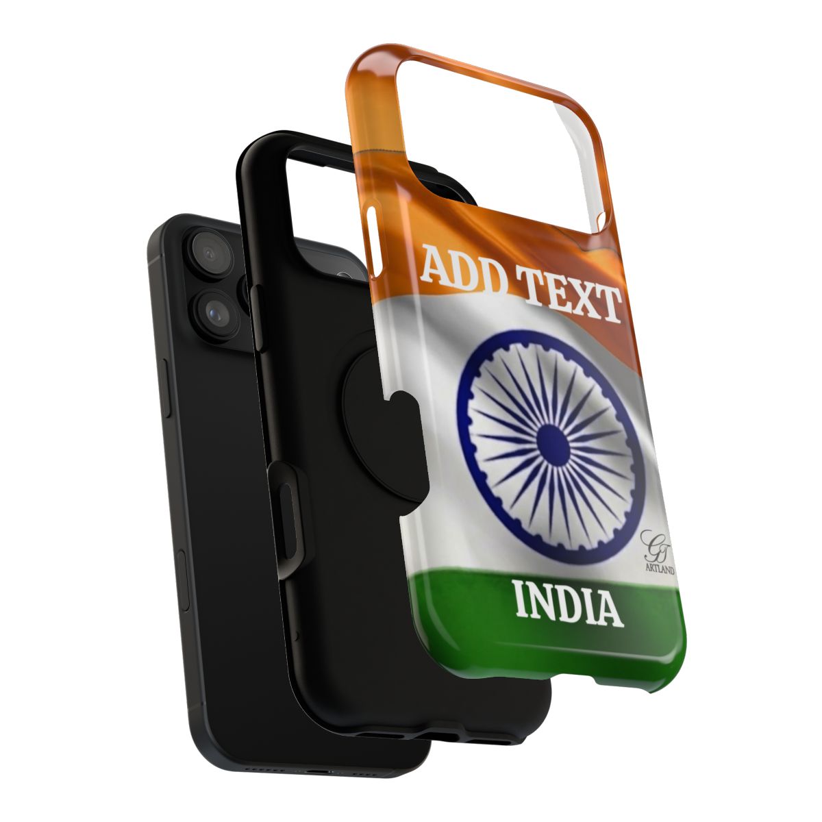 Indian Flag Elite Personalized Resistant Phone Case by GT Artland