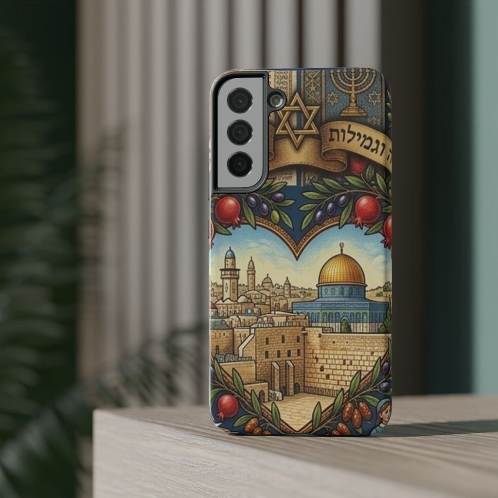 Jewish Elite Impact-Resistant Phone Case by GT Artland