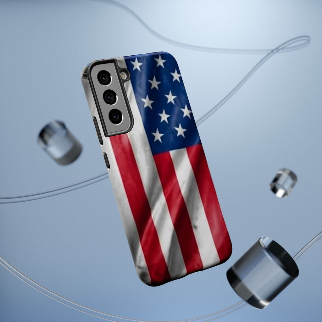 American Flag Designer Impact-Resistant Phone Case — Patriotic USA Protection by GT Artland