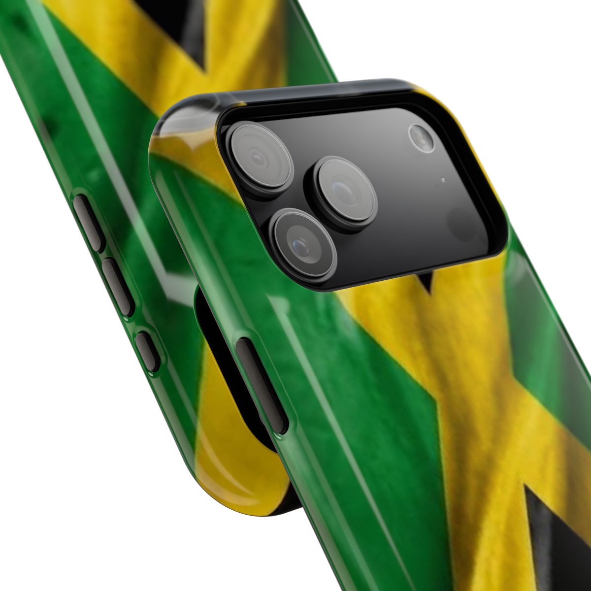Jamaican Rude boy flag Impact-Resistant Phone Case by GT Artland