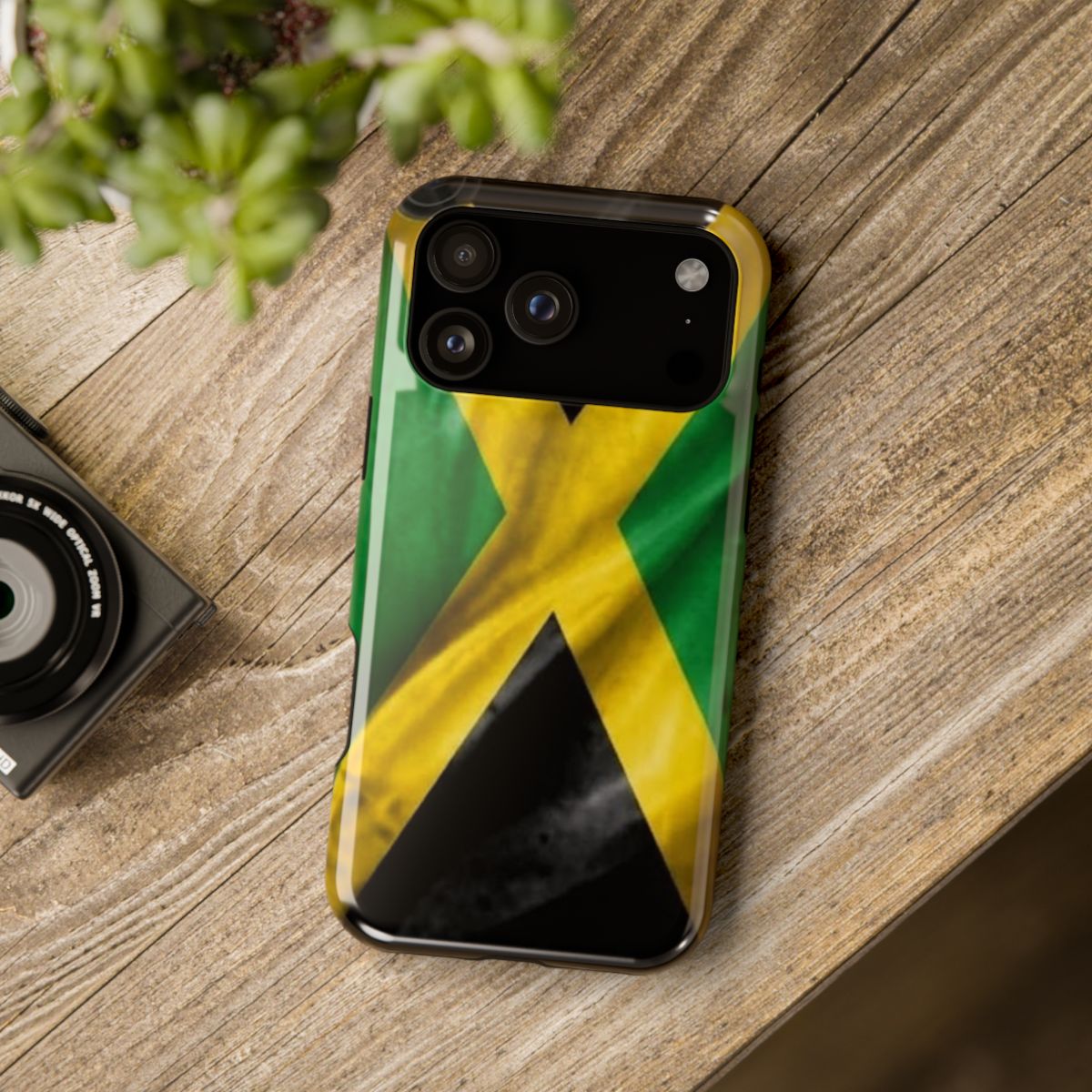 Jamaican Rude boy flag Impact-Resistant Phone Case by GT Artland