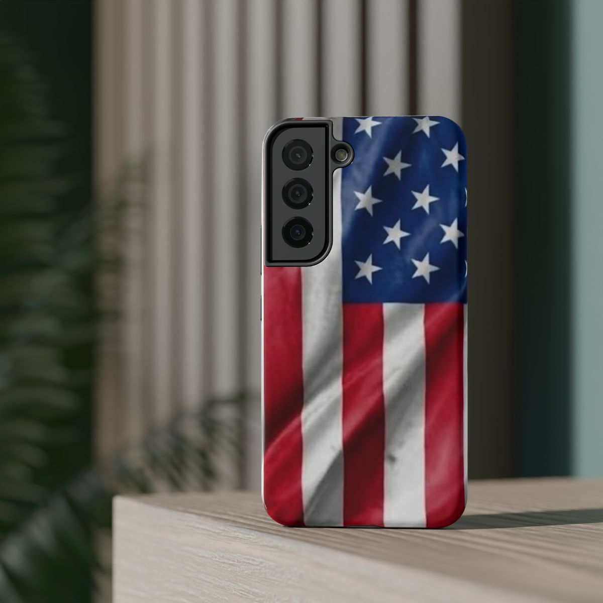 American Flag Designer Impact-Resistant Phone Case — Patriotic USA Protection by GT Artland