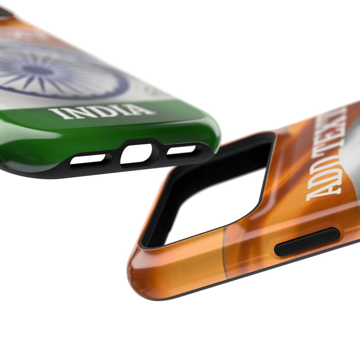 Indian Flag Elite Personalized Resistant Phone Case by GT Artland
