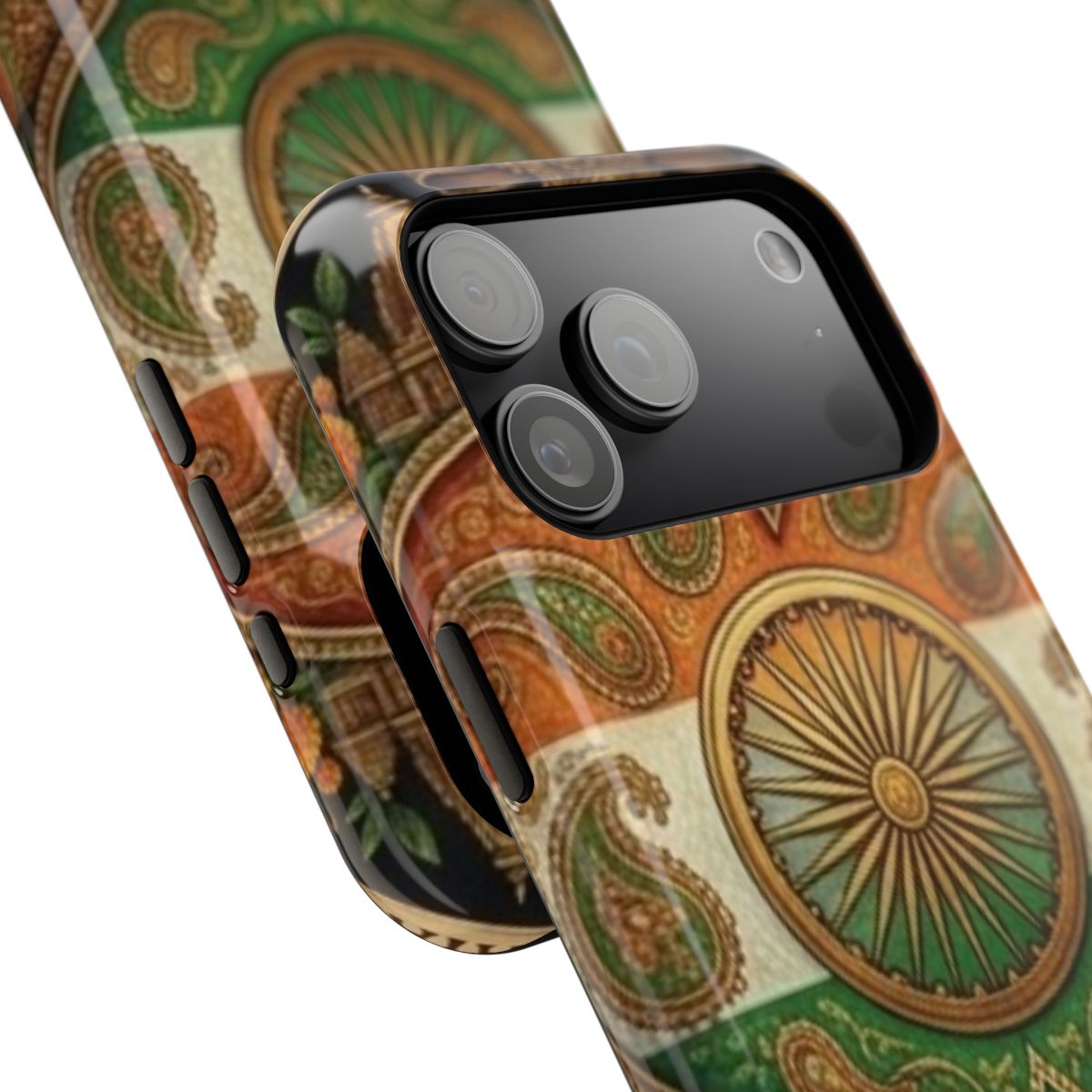 Indian Swag Royalty Designer Impact-Resistant Phone Case by GT Artland