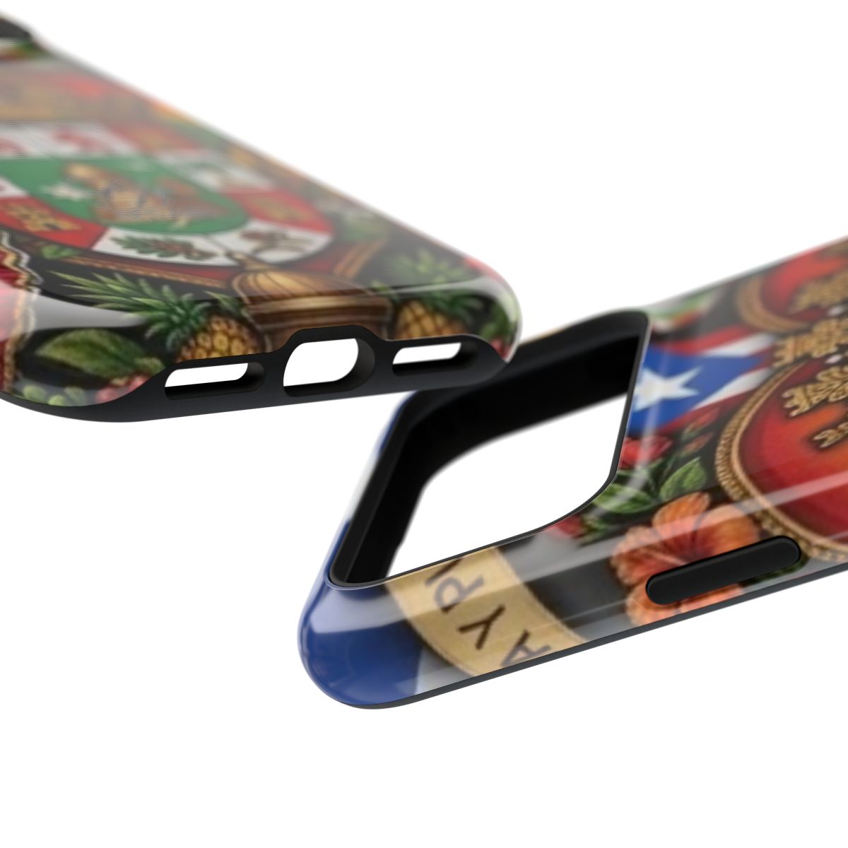 Rican Swagga Royalty Designer Impact-Resistant Phone Case by GT Artland
