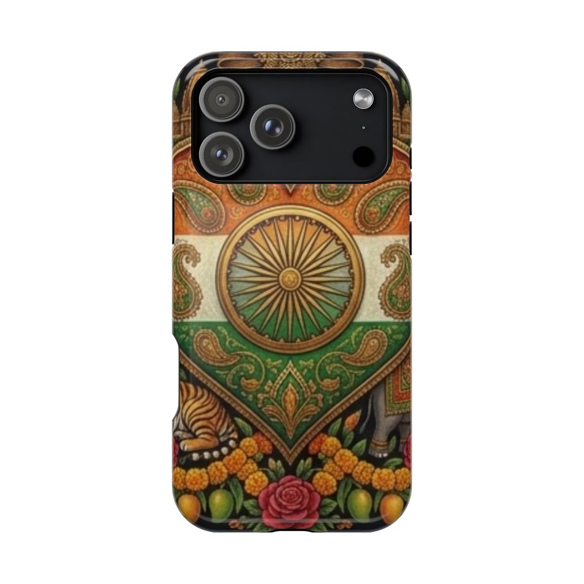 Indian Swag Royalty Designer Impact-Resistant Phone Case by GT Artland