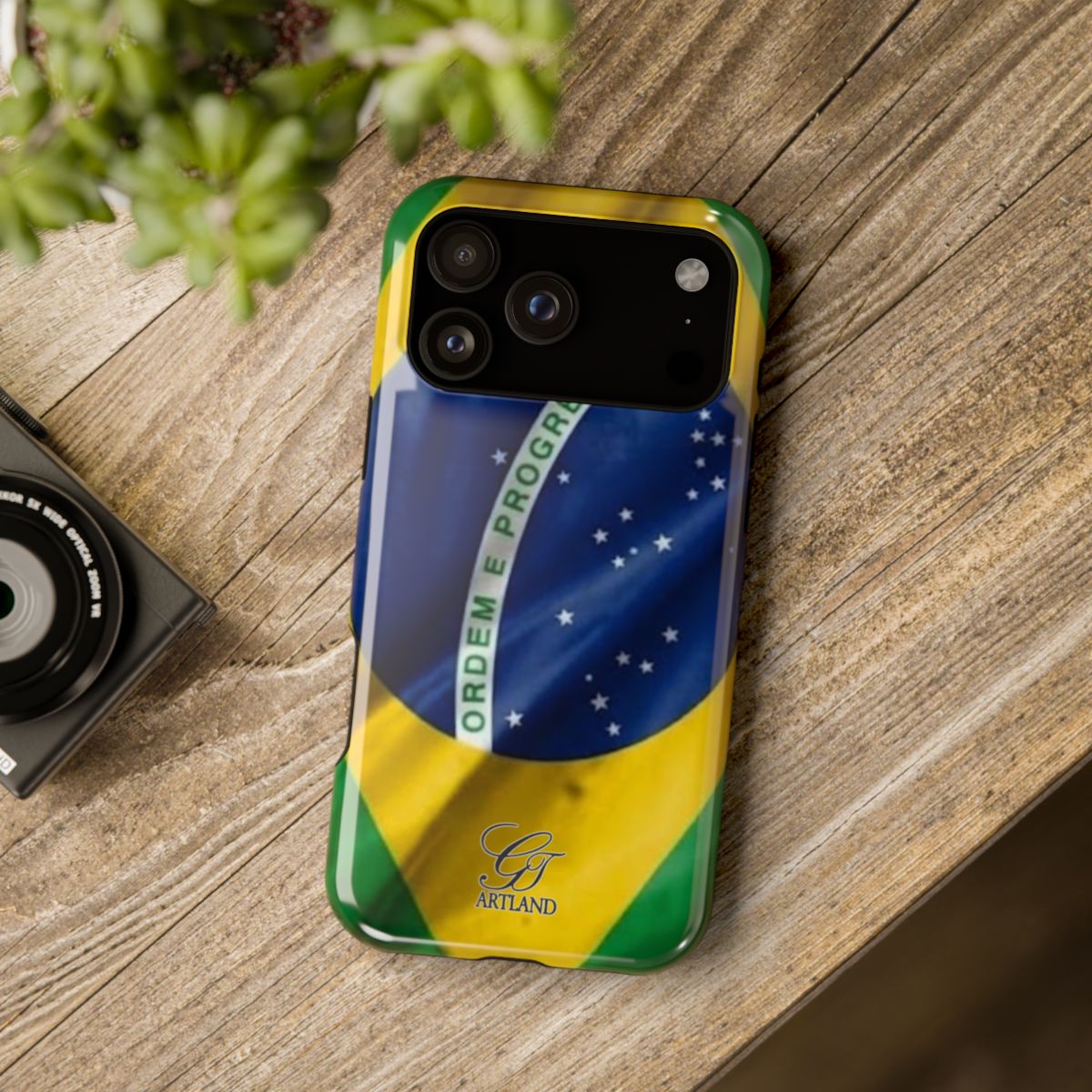 Brazilian Swagga Designer Impact-Resistant Phone Case by GT Artland