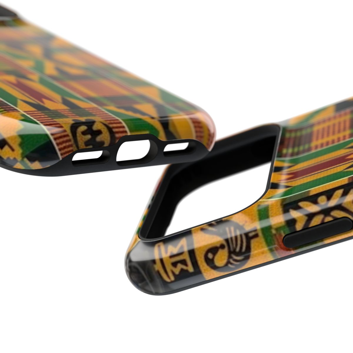 Kenya Pattern Impact-Resistant Phone Case — African Map Design by GT Artland