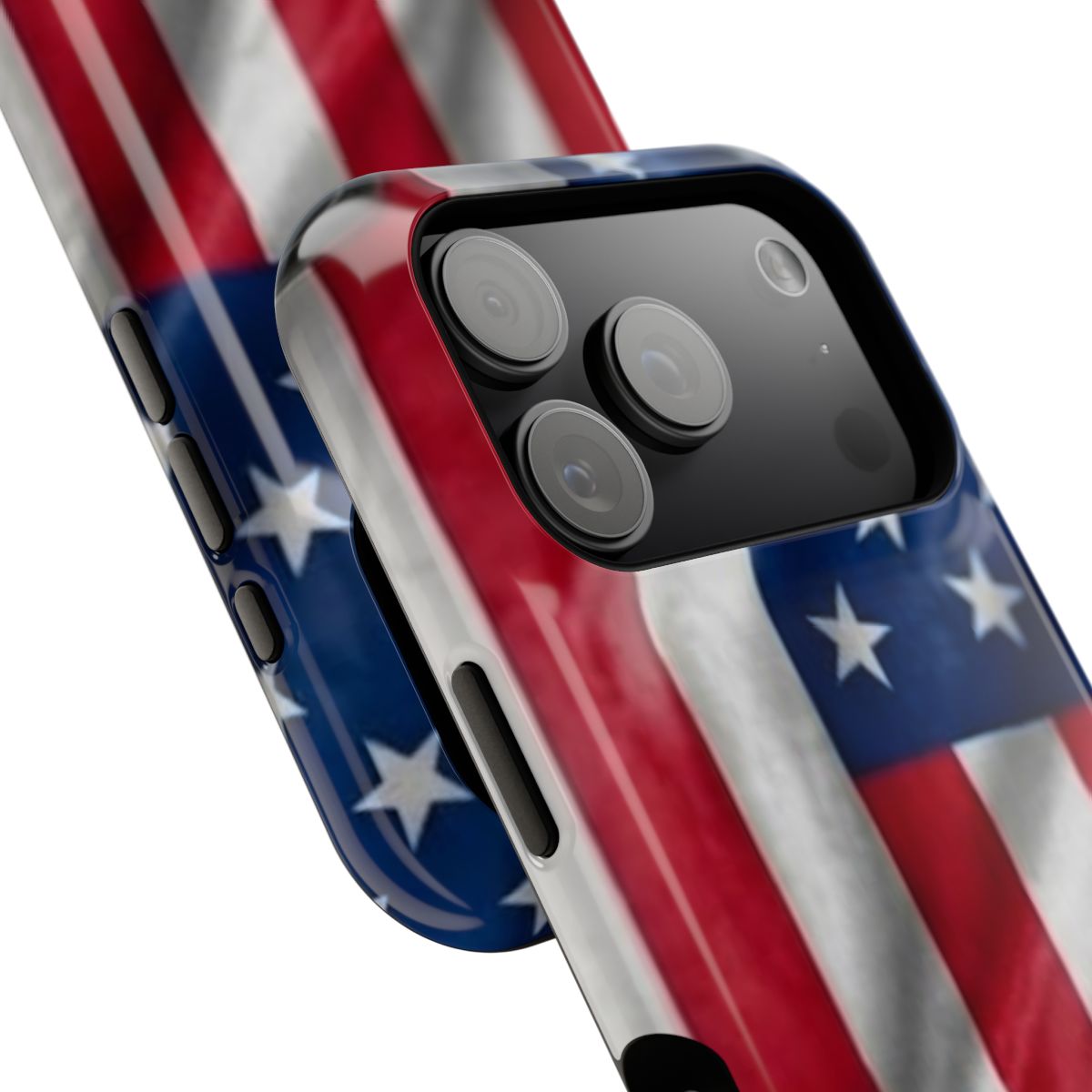 American Flag Designer Impact-Resistant Phone Case — Patriotic USA Protection by GT Artland