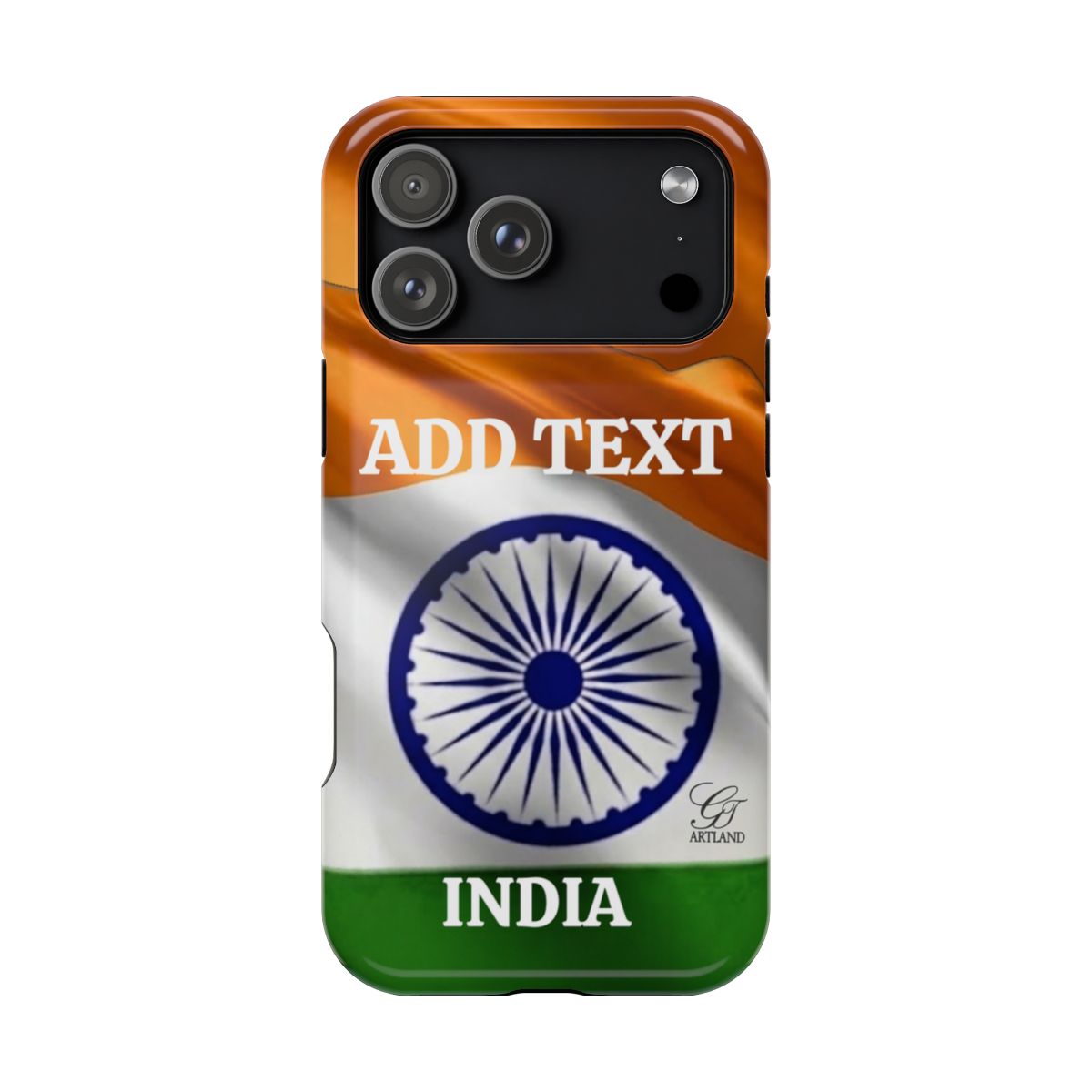 Indian Flag Elite Personalized Resistant Phone Case by GT Artland