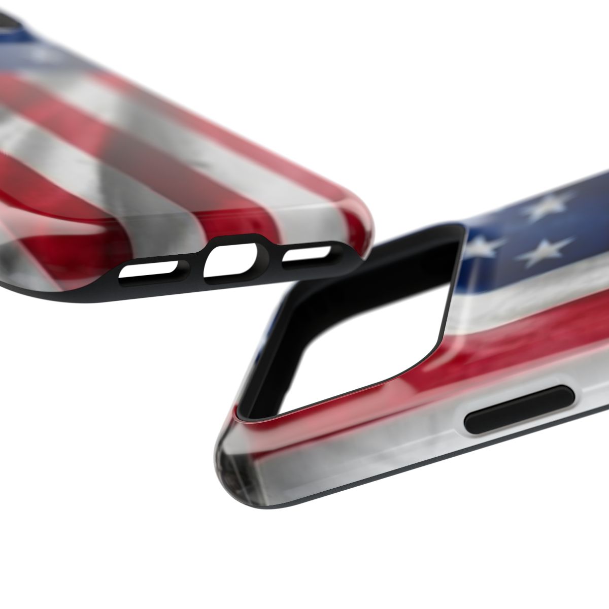 American Flag Designer Impact-Resistant Phone Case — Patriotic USA Protection by GT Artland