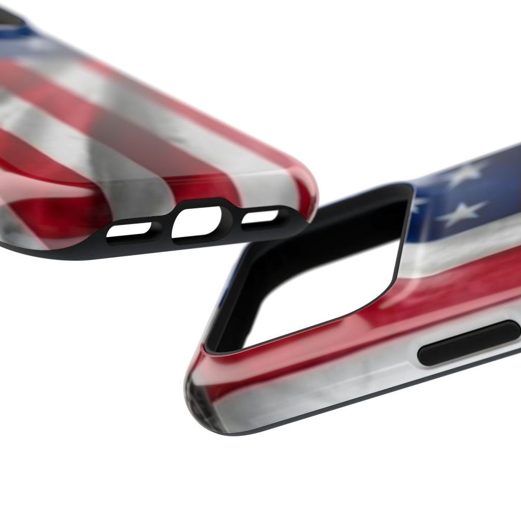 American Flag Designer Impact-Resistant Phone Case — Patriotic USA Protection by GT Artland