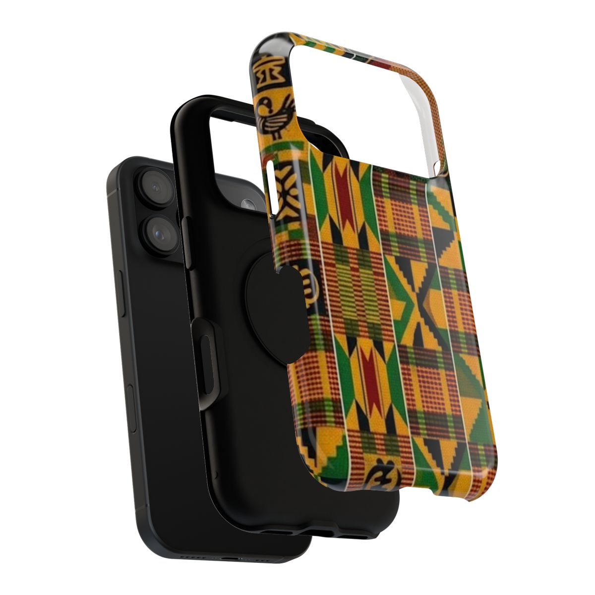 Kenya Pattern Impact-Resistant Phone Case — African Map Design by GT Artland